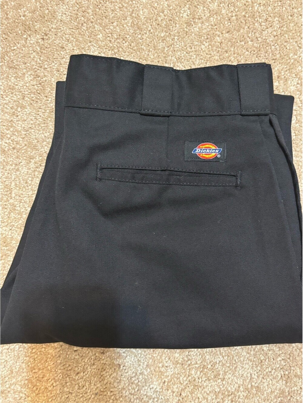 Dickies 874 Original Fit Men's Work Pants Black Twill Size 34